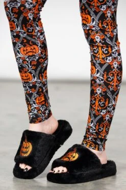 12 O'Clock Slippers -Killstar Store 12 O CLOCK SLIPPERS W F