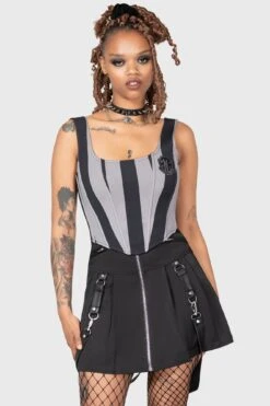 Abhor Corset Top 8 Abhor Corset Top -Killstar Store ABHOR CORSET TOP W D