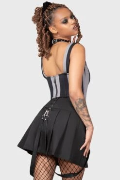 Abhor Corset Top 9 Abhor Corset Top -Killstar Store ABHOR CORSET TOP W E