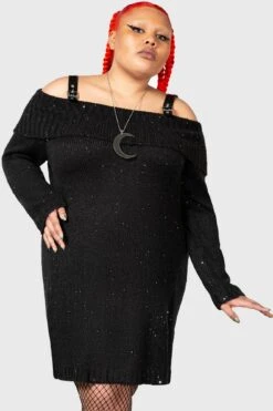 Achylsa Dress [PLUS] -Killstar Store ACHLYSA DRESS PLUS W D