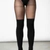 Alona Tights 1 Alona Tights -Killstar Store ALONA TIGHTS W B