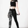 Amnesia Leggings 1 Amnesia Leggings -Killstar Store AMNESIA LEGGINGS W B