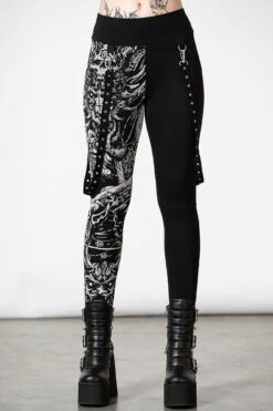 Amnesia Leggings -Killstar Store AMNESIA LEGGINGS W D