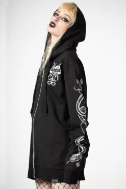 Anders Zip-Up Hoodie 15 Anders Zip-Up Hoodie -Killstar Store ANDERS ZIPUP HOODIE W D