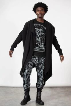 Assassins Hooded Cardigan -Killstar Store ASASSINS HOODED CARDIGAN M E