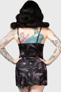 Asperity Cami Top -Killstar Store ASPERITY CAMI TOP W F