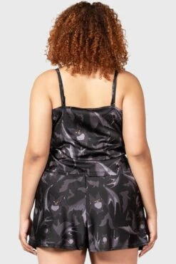 Asperity Shorts [PLUS] -Killstar Store ASPERITY SHORTS W PLUS D