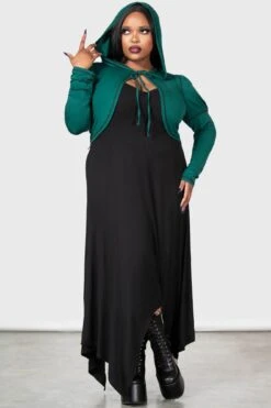 August Hooded Top [PLUS] -Killstar Store AUGUST HOODED TOP PLUS W E