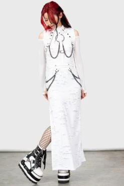 Baphomet Bones Harness 10 Baphomet Bones Harness -Killstar Store BAPHOMET BONES HARNESS W D