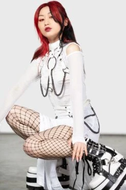 Baphomet Bones Harness 11 Baphomet Bones Harness -Killstar Store BAPHOMET BONES HARNESS W E