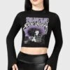 Be Strange Long Sleeve Top -Killstar Store BE STRANGE LONG SLEEVE TOP W C