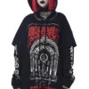 Beloved Hooded Top -Killstar Store BELOVED HOODED TOP B