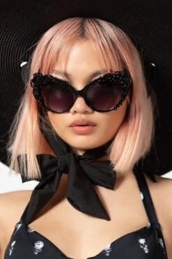 Beyond The Veil Sunhat -Killstar Store BEYOND THE VEIL SUNHAT W E