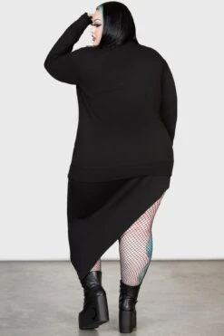 Beyond The Void Sweater [PLUS] -Killstar Store BEYOND THE VOID SWEATER PLUS W E