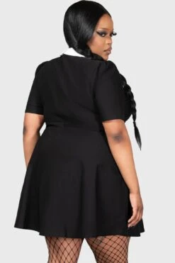 Blackest Heart Skater Dress [PLUS] -Killstar Store BLACKEST HEART SKATER DRESS PLUS W G