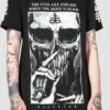 Blind Mind T-Shirt [B] -Killstar Store BLIND MIND T SHIRT MENS B