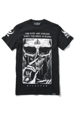 Blind Mind T-Shirt [B] -Killstar Store BLINDMIND TSHIRT