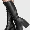 Bloodletting Knee-High Boots