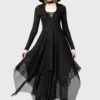 Boneland Arrow Maxi Dress -Killstar Store BONELAND ARROW MAXI DRESS W B faf5325f a320 452a b891 873a28a262b9