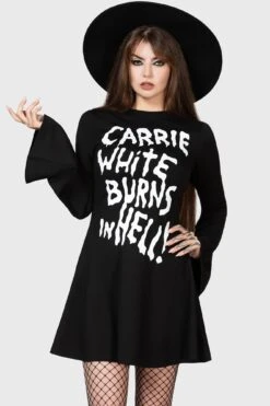 Carrie Skater Dress -Killstar Store CARRIE SKATER DRESS W E