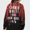 Carrie Sweatshirt -Killstar Store CARRIE WHITE SWEATSHIRT W B