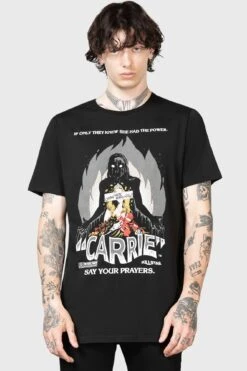Carrie White T-Shirt 13 Carrie White T-Shirt -Killstar Store CARRIE WHITE TSHIRT M C