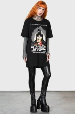 Carrie White T-Shirt 16 Carrie White T-Shirt -Killstar Store CARRIE WHITE TSHIRT W E
