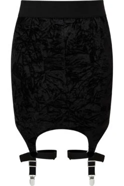 Cassandra Velvet Mini Skirt [B] -Killstar Store CASSANDRA VELVET MINISKIRT