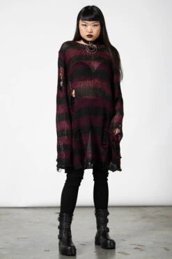Cassius Knit Sweater 10 Cassius Knit Sweater -Killstar Store CASSIUS KNIT SWEATER W D