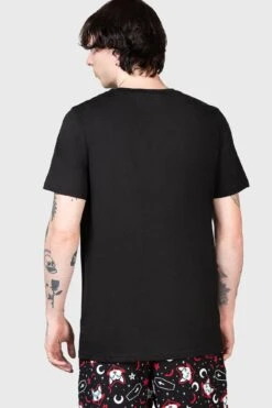 Catnap T-Shirt -Killstar Store CAT NAP TSHIRT MENS D