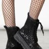 Catfight Boots -Killstar Store CATFIGHT BOOTS W B