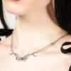 Cicada Curse Choker 1 Cicada Curse Choker -Killstar Store CICADA CURSE CHOKER W B