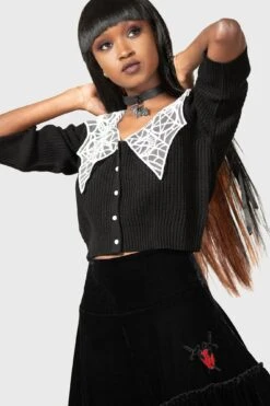 Clarita Chlo Cardigan -Killstar Store CLARITA CHLO CARDIGAN W D