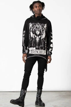 Companion Oversized Hoodie -Killstar Store COMPANION OVERSIZED HOODIE MEN B
