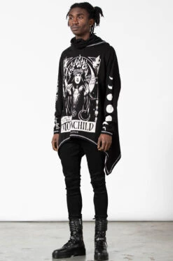 Companion Oversized Hoodie -Killstar Store COMPANION OVERSIZED HOODIE MEN C