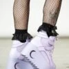 Crescent Night Platform Trainers [LILAC] -Killstar Store CRESCENT NIGHT PLATFORM TRAINERS LILAC W B