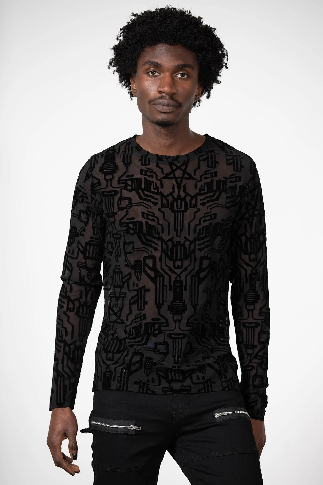 Cyborg Mesh Top 4 Cyborg Mesh Top - Image 2