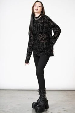 Cyborg Mesh Top 14 Cyborg Mesh Top -Killstar Store CYBORG MESH TOP W D