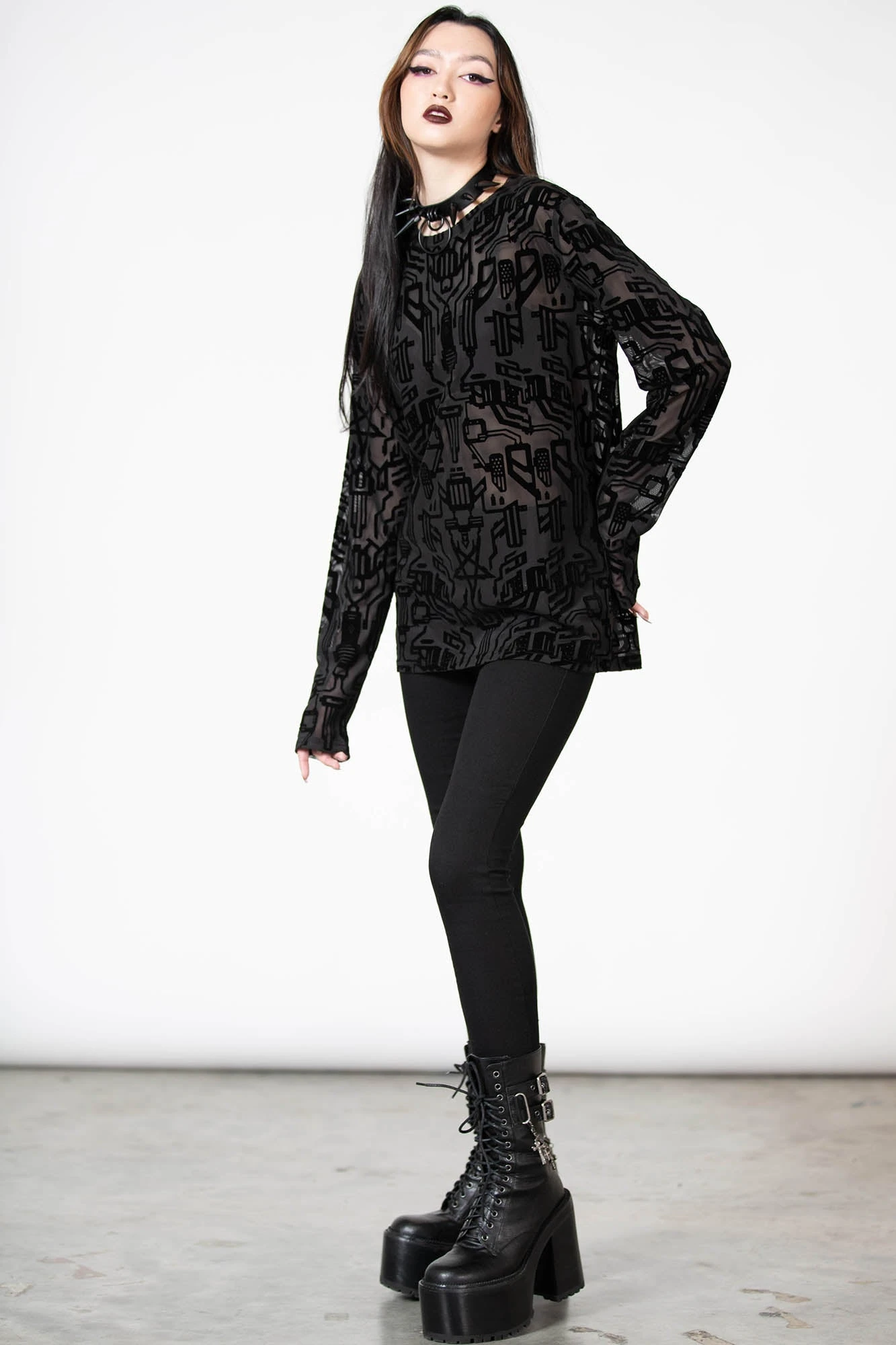 Cyborg Mesh Top 7 Cyborg Mesh Top - Image 5