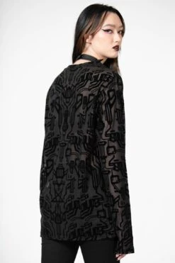 Cyborg Mesh Top 16 Cyborg Mesh Top -Killstar Store CYBORG MESH TOP W E