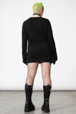 Cyrus Slashed Long Sleeve Top -Killstar Store CYRUS SLASHED LONG SLEEVE TOP W E