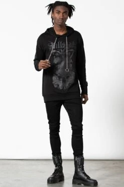 Damned Hoodie 17 Damned Hoodie -Killstar Store DAMNED HOODIE MENS C