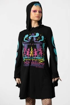 Dark Lady Hooded Dress -Killstar Store DARK LADY HOODED DRESS WOMENS 2