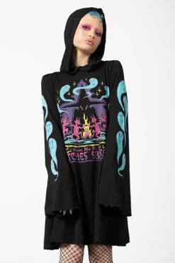 Dark Lady Hooded Dress -Killstar Store DARK LADY HOODED DRESS WOMENS 5