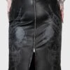 Darkest Myth Pencil Skirt [PLUS] -Killstar Store DARKEST MYTH PENCIL SKIRT PLUS W B