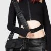 Darkwave Shoulder Bag -Killstar Store DARKWAVE SHOULDER BAG W B