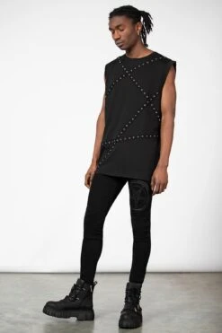 Dead Punch Vest -Killstar Store DEAD PUNCH VEST M C