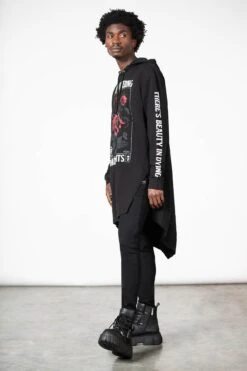 Dead Rose Hoodie 9 Dead Rose Hoodie -Killstar Store DEAD ROSE HOODIE M G
