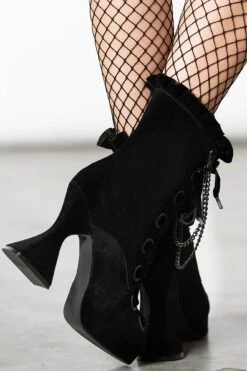 Deadly Twin Boots -Killstar Store DEADLY TWIN BOOT W F