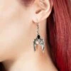 Demon Night Drop Earrings [B] -Killstar Store DEMON NIGHT DROP EARRINGS B